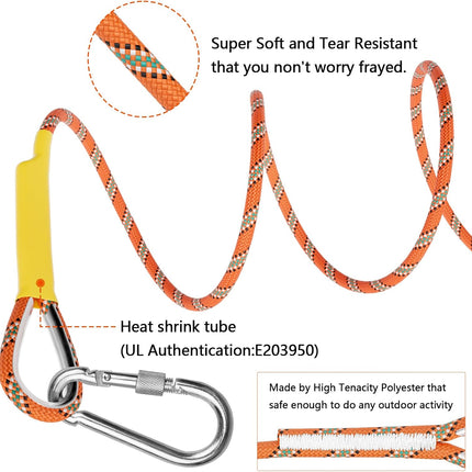 Static Climbing Rope 10M-352M for Rock Climbing, Rescue & Outdoor Use