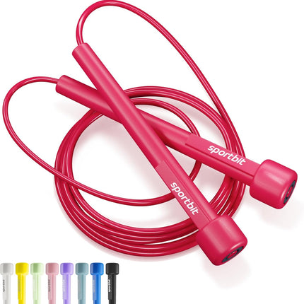 Fitness Jump Rope Adjustable Length Cardio Workout Rope for Boxing Training