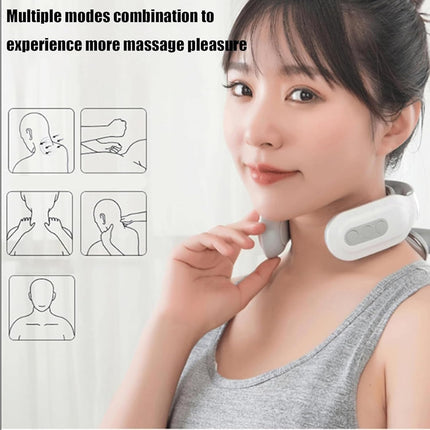 Vitality Magic Pro 2.0 Neck Massager 4 Head 6 Modes 15 Levels White