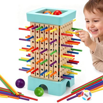 Montessori Math Board Game Fine Motor Skill Toy for Kids Ages 3-8