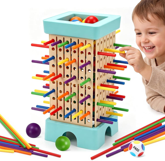 Montessori Math Board Game Fine Motor Skill Toy for Kids Ages 3-8