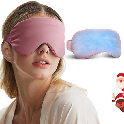 Cooling Eye Mask for Women – Cold Compress for Puffy Eyes & Migraine Relief