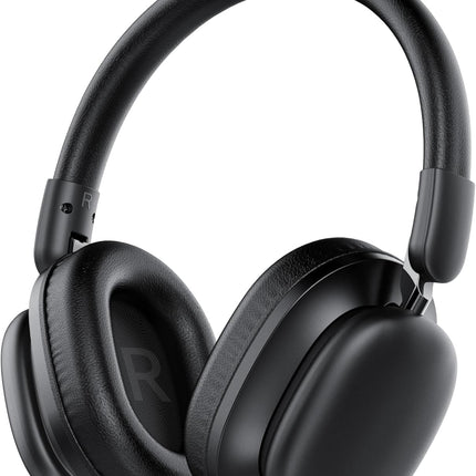 Bluetooth Over Ear Headphones 75H Playtime Wireless Headset with Mic Foldable
