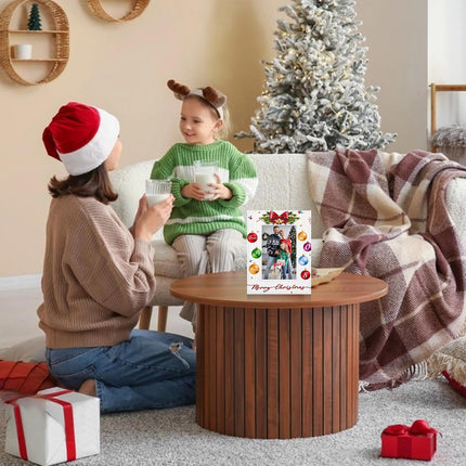 Christmas Picture Frame 4x6 Merry Xmas Holiday Photo Frame Family Gifts
