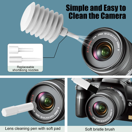 20PCS Multifunctional Cleaner Kit for Electronics Keyboard & Earbuds