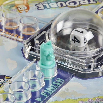 Bluey Trouble Board Game, Fun Family Game for Kids 5+ (Amazon Exclusive)