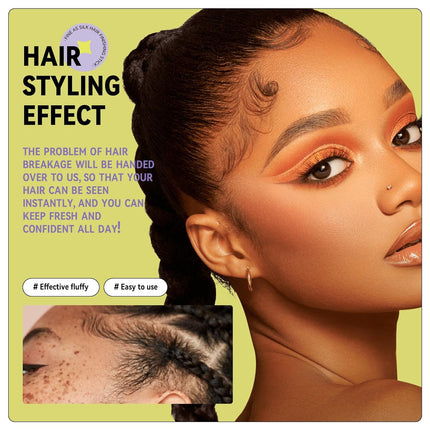 Double-Head Hair Finishing Stick: Tame Flyaways & Control Baby Hairs Effortlessly