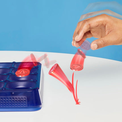 Connect 4 Frenzy Game, Bounce Discs 4 The Win, Family Game Ages 8+