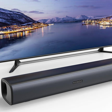 Sound Bar for TV with Bass Reflector – Wall-Mountable Home Audio System