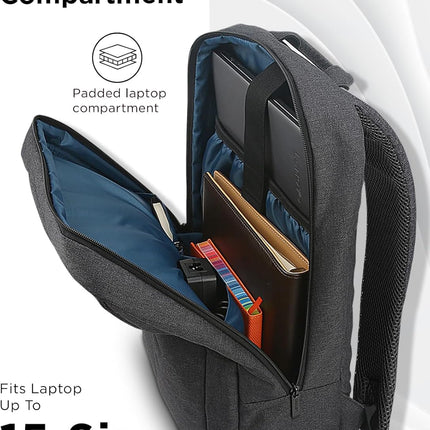 Laptop Backpack B210 – 15.6", Water-Repellent, Lightweight, Black