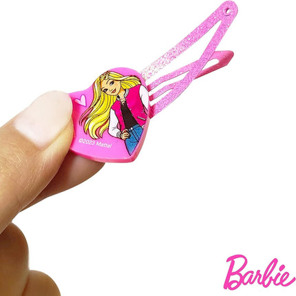 Barbie Jewelry Box Set – 6 Piece Toy Set with Rings, Bracelets & Hair Clips (Ages 3+)