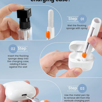 20-in-1 AirPods Cleaner Kit for Earbuds Phone Laptop Keyboard Screen Cleaning