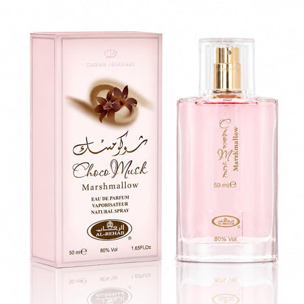 Choco Musk Marshmallow Eau de Parfum 50ml, Sweet Gourmand Arabian Perfume Women