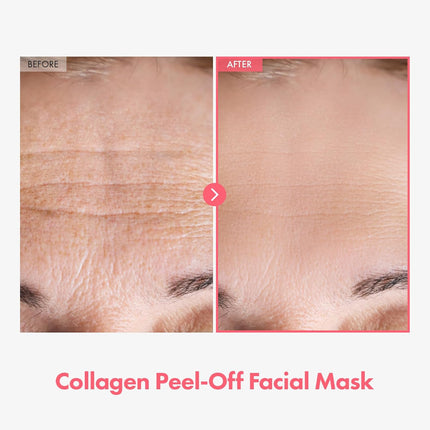 Real Collagen Fit Hydrolyzed Peel-Off Mask – Elasticity & Hydrating Glow
