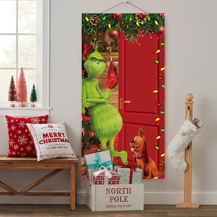 Christmas Front Door Decorations – Cute & Funny Door Cover for Festive Cheer