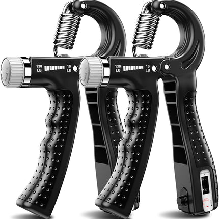 2 Pack Adjustable Hand Grippers for Athletes and Strength Training Exercise
