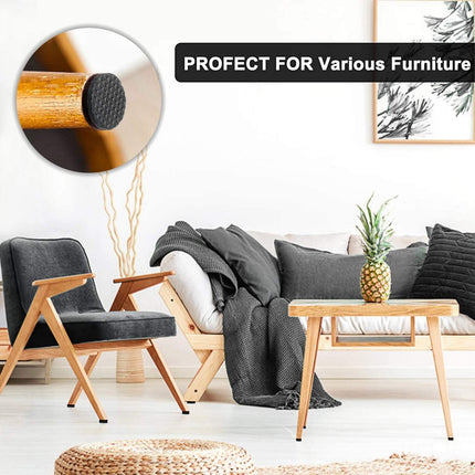 56 PCS Non-Slip Furniture Pads – Self-Adhesive Rubber Feet, Anti-Skid