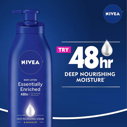 Essentially Enriched Body Lotion for Very Dry Skin with Hyaluronic Acid & Almond Oil