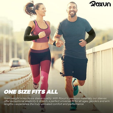 Cooling Arm Sleeves UV Sun Protection Compression Sleeves Men Women Sports