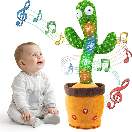 Dancing Talking Cactus Toy – Interactive Singing & Repeating Toy for Kids