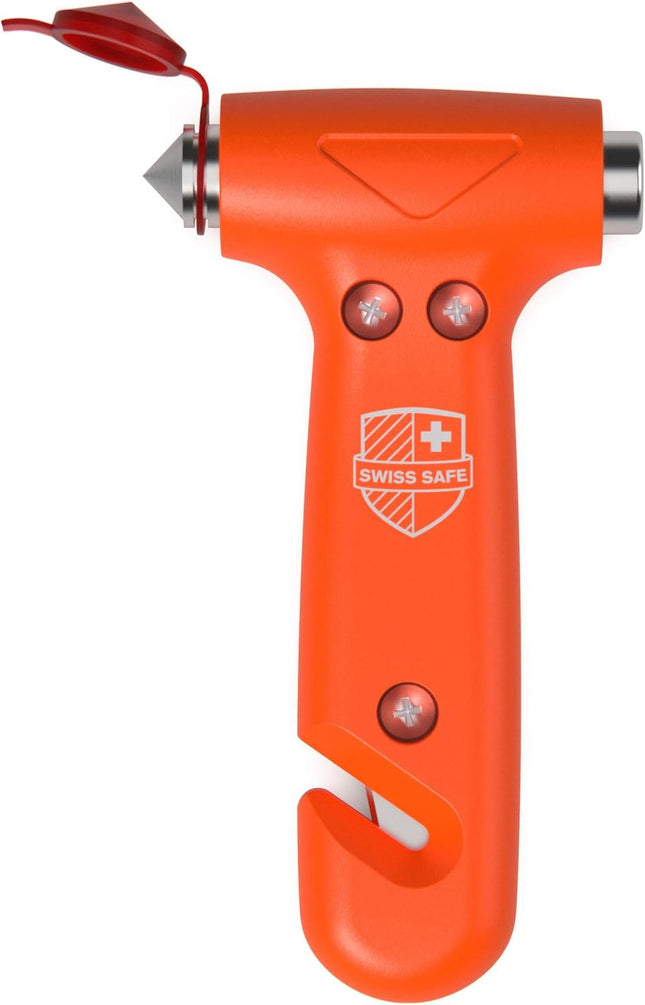 Emergency Car Hammer – 5-in-1 Window Breaker & Seatbelt Cutter for Vehicles