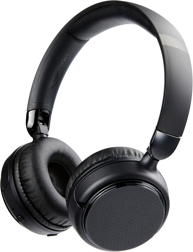 Bluetooth On-Ear Headphones with Mic Foldable, Collapsible, Long Battery Life