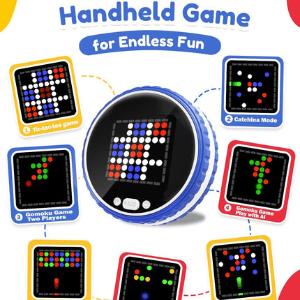 7 in 1 Electronic Strategy Board Game AI Travel Puzzle for Kids Adults