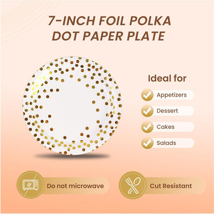 75PCS Party Dinnerware Set – Plates, Napkins & Forks for New Year & Weddings