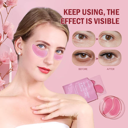 20 Pairs Eye Mask Patches for Dark Circles Puffy Eyes Skin Care Treatment