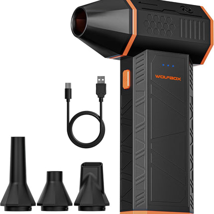 MF50 Compressed Air Duster – 110,000RPM, 3-Gear Adjustable Mini Blower for Dusting