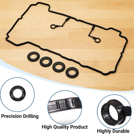 22441-2E000 Valve Cover Gasket Set for Hyundai Tucson Elantra Sonata Kia Forte Soul 1.8L 2.0L