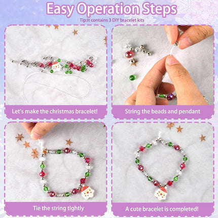 Christmas Jewelry Advent Calendar 2025 – DIY Craft Set for Kids & Friendship Gifts