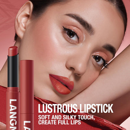 12PCS Velvet Matte Lipstick Set Nude Waterproof Long Lasting Lip Colors