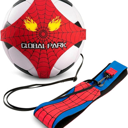 Soccer Trainer Adjustable Waist Belt, Football Ball Control Passing & Shooting Aid for Kids & Adults