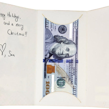 12 Christmas Gift Card Holders – Money Holders with Envelopes, 4 Assorted Pop Designs