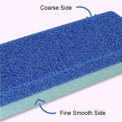 4-Pack Foot Pumice Stones, Hard Skin & Callus Remover Scrubber, Blue