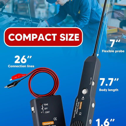 Circuit Breaker Finder & Wire Tracer EM415Pro – 6-42V Cable Tracker for Automotive Repair