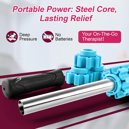 Muscle Roller Stick for Deep Tissue Massage, Legs & Muscle Recovery
