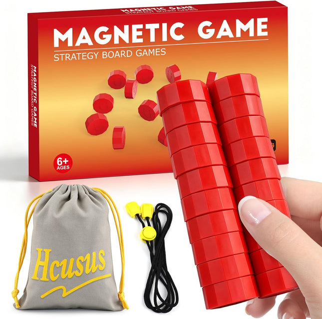 Magnetic String Game Portable Family Board Game Night Gift for Kids Adults