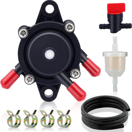 Fuel Pump 24 393 04-S/16-S Compatible with Kohler CH17–CH25 CV Series Engines