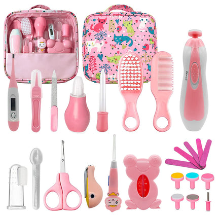 26-in-1 Baby Grooming Kit – Electric Nail Trimmer & Infant Healthcare Set