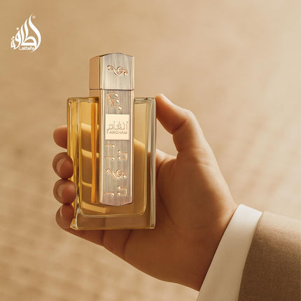 Lattafa Angham Perfume Unisex 100ml Eau de Parfum Citrus Lavender Amber Vanilla Fragrance