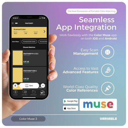 3-Pack Portable Color Scanners – Digital Colorimeter for Paint & Sheen Detection