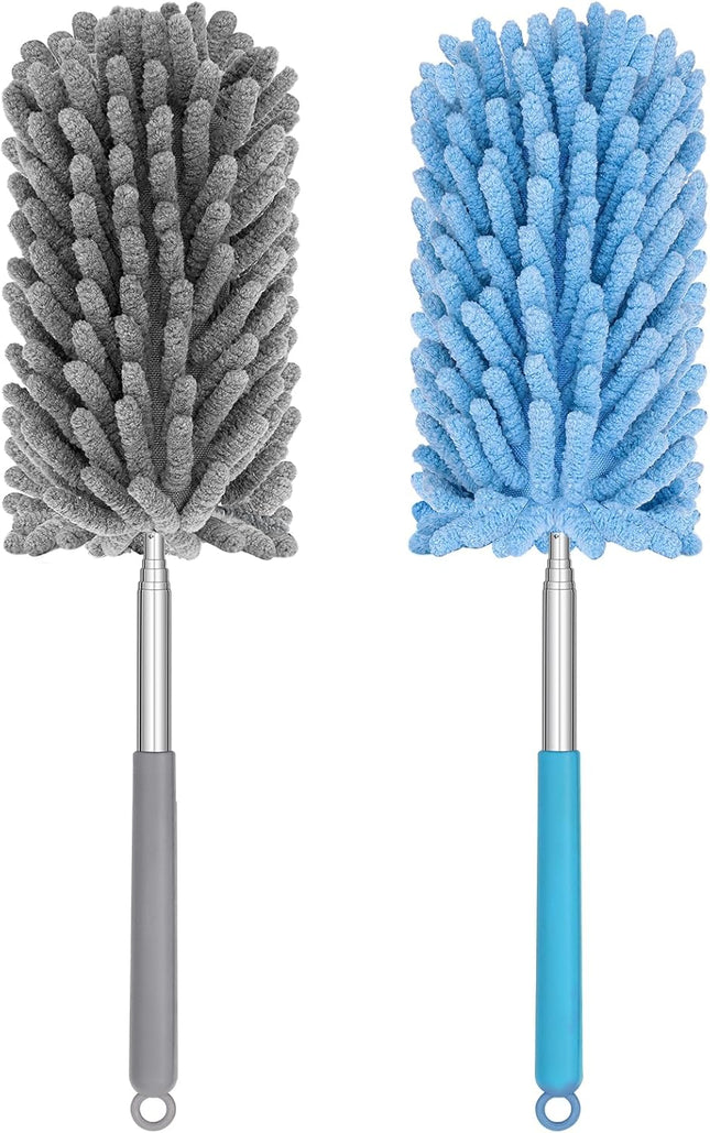 Mini Duster 360° Bendable with Extension Pole for Car Office Furniture