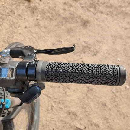 Bike Handlebar Grips, Lock-On Non-Slip Ergonomic Rubber Grips for BMX MTB Mountain