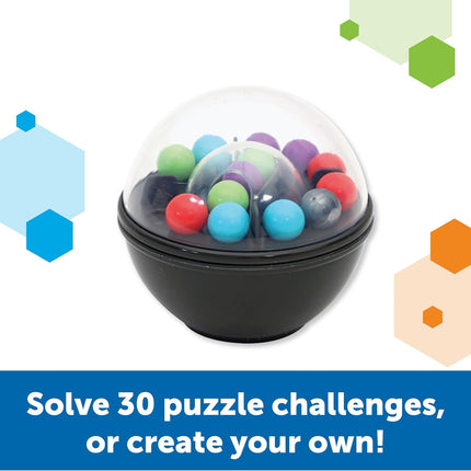 Scramboozle Puzzle Ball 3D Brain Teaser Game for Kids & Adults Travel Toy