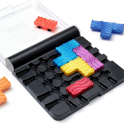 IQ Flow Travel Logic Sliding Puzzle Game with 120 Challenges Ages 7+