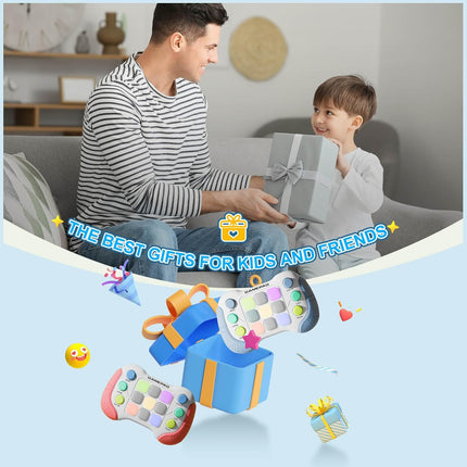 Upgraded Flashing Handheld Game – Fast Push Fidget Toy for Kids 3–12
