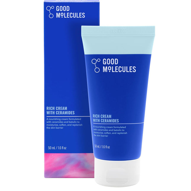Rich Ceramide Face Cream 50ml – Daily Moisturizer for Dry, Red Skin