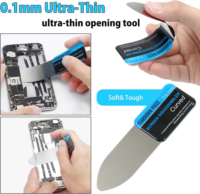 23-Piece Cell Phone Repair Tool Kit – Spudger, Pry Tools, Screwdrivers & Tweezers